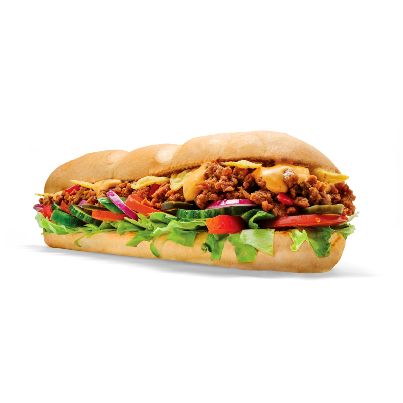 15% rabatt på Footlong BMT/Taco/Skinke Meny Subway